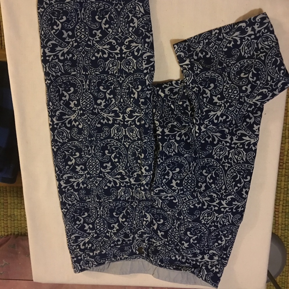 Prana Extra Small Navy Capris/Cropped Pants